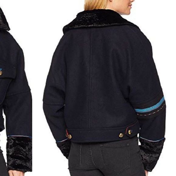 Free People Wool Jacket, New - Picture 3 of 7